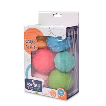 Lorelli Toys készségfejlesztő játék - labdák 6db