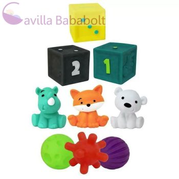 INFANTINO KÉSZSÉGFEJLESZTŐ KÉSZLET, 9DB-OS