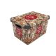 Tároló doboz tetővel karácsonyi 20L 24x30x41cm