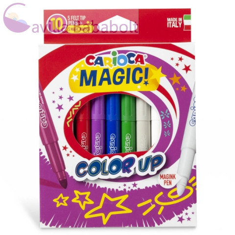 Carioca Magic Color Up 10db-os színes filctoll szett - Carioca