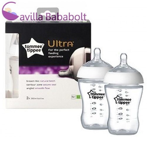 Tommee Tippee Ultra cumisüveg duo - (2x260ml)