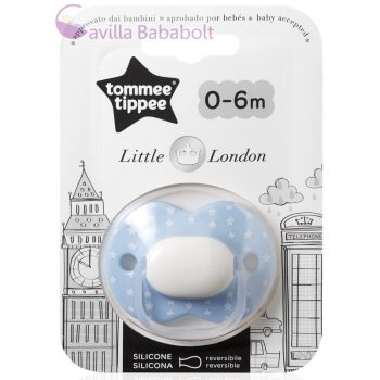 Tommee Tippee Little London játszócumi 0-6 hó 1 db fiú