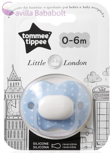 Tommee Tippee Little London játszócumi 0-6 hó 1 db fiú