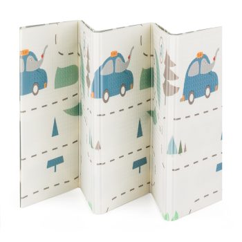   PETITE&MARS Összehajtható játszószőnyeg Campy Cars&Arabesca