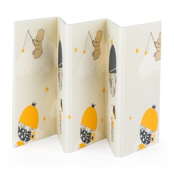   PETITE&MARS Összehajtható játszószőnyeg Campy Mountains&Triangles