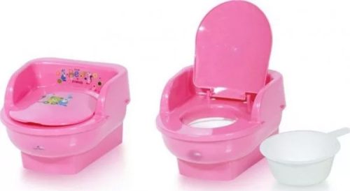 LORELLI THRONE BILI - BEAR SÖTÉT PINK (DOBOZOS)