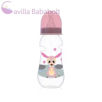 Baby Care Easy Grip cumisüveg 250ml - pink