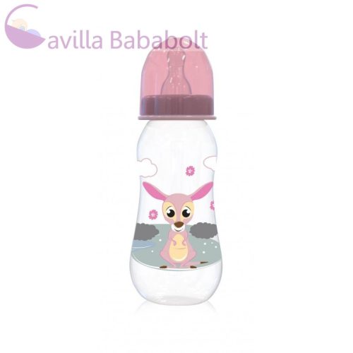 Baby Care Easy Grip cumisüveg 250ml - pink