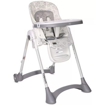   LORELLI CAMPANELLA MULTIFUNKCIÓS ETETŐSZÉK - WHITE FLUFF PU LEATHER