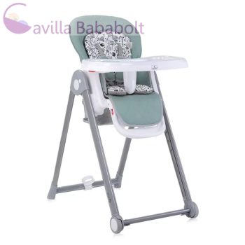   LORELLI PARTY MULTIFUNKCIÓS ETETŐSZÉK - ICEBERG GREEN LEATHER