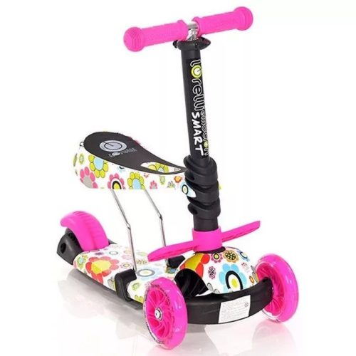 LORELLI SMART ROLLER - PINK FLOWERS