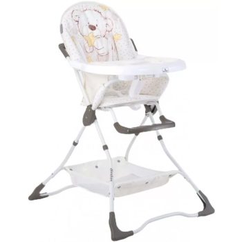 Lorelli Bonbon fix etetőszék - White Teddy Bear