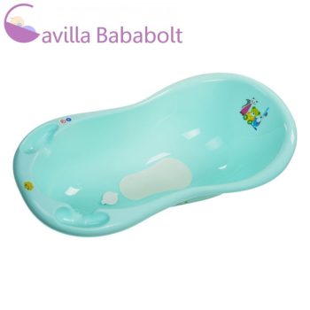   Macis Kád B&F 100 cm leeresztővel és csúszásgátlóval menta