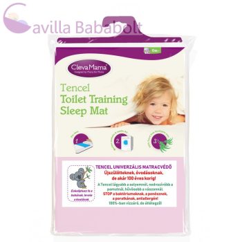   ClevaMama Tencel univerzális matracvédő rózsaszín 70x90 cm (7814)
