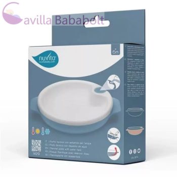 NUVITA MELEGENTARTÓ TÁNYÉR -BLUE - 1429