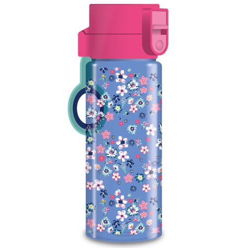 Ars Una Pearl Blossom Blue virágos BPA mentes kulacs 475ml