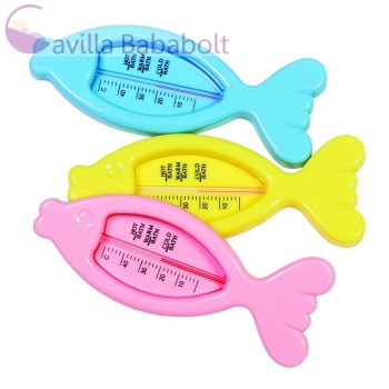 Baby Bruin vízhőmérő halacska, zöld