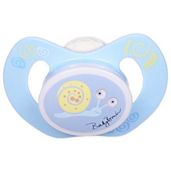   BabyBruin ortodontikus szilikon altatócumi Csiga 0-ás méret