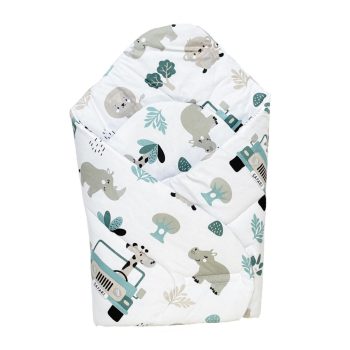 Pólyává alakítható takaró , 75x75cm, szafari