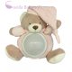 Baby Bruin  Plüss Maci éjszakai fénnyel 20cm ,pink