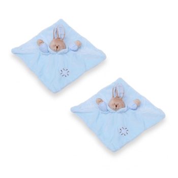 2 db Plüss nyuszi szundikendő, kék