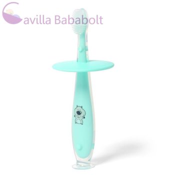 BABYONO fogkefe biztonságos menta 12m+