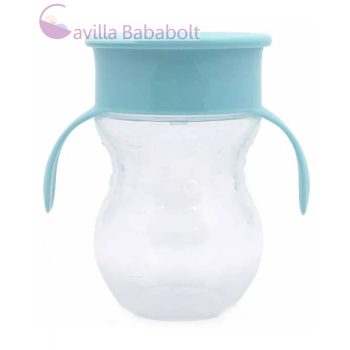 Baby Care 360 itatópohár fogantyúval - blue