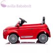 Chipolino Fiat 500 elektromos autó - piros
