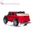 CHIPOLINO MERCEDES MAYBACH G650 ELEKTROMOS AUTÓ BŐR ÜLÉSSEL - PIROS
