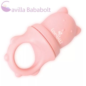 BABY CARE ETETŐHÁLÓ FOGÓVAL - PINK