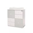 Lorelli Cupboard pelenkázó komód - White & Milky Green