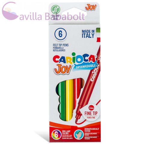 Carioca Lemosható filctollszett 6db 