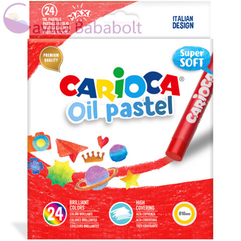 Carioca Maxi Olajpasztell kréta szett 24db-os