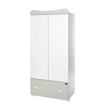   Lorelli Exclusive szekrény - White & Milky Green  Fehér & Zöld