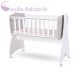 LORELLI FIRST DREAMS RINGATHATÓ BÖLCSŐ 105X55 - WHITE ARTWOOD NEW