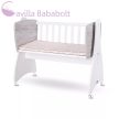 LORELLI FIRST DREAMS RINGATHATÓ BÖLCSŐ 105X55 - WHITE ARTWOOD NEW