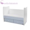 LORELLI MATRIX KISÁGY 60X120 BABY BABY BLUE 2BOX