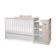 Lorelli Multi kombi ágy 190x72 - White Light Oak