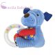 Lorelli Toys Plüss gyűrűs játék - Kék kutya