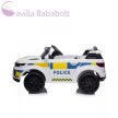 CHIPOLINO SUV POLICE ELEKTROMOS AUTÓ - WHITE