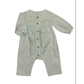   Marks & Spencer pamut csíkos rugdalózó, Méret-68-as (3-6 hó)