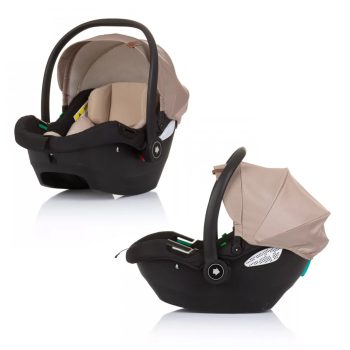   2 db Chipolino Duo Smart autóshordozó 40-87cm - Golden Beige