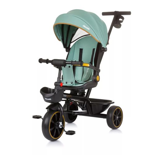 CHIPOLINO MAX SPORT TRICIKLI KUPOLÁVAL - PASTEL GREEN