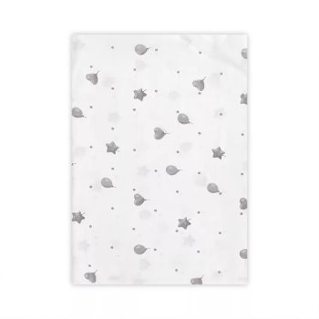Lorelli Matracvédő lepedő 150x100cm - Train Grey