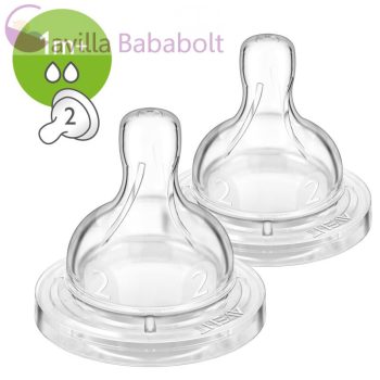   Philips AVENT Classic SCF632/27 pótcumi 2 lyukú 2 db-os, 1+hó 
