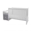 LORELLI TREND PLUS KOMBI ÁGY 70X165 - WHITE STONE GREY