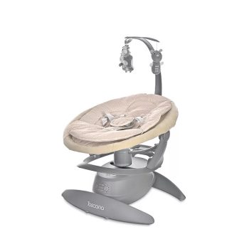   Lorelli Toscana elektromos babahinta és pihenőszék 2in1 - Beige Dots