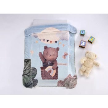 Mora LUMPY P96 pléd 80*110 05-blue - dobozos