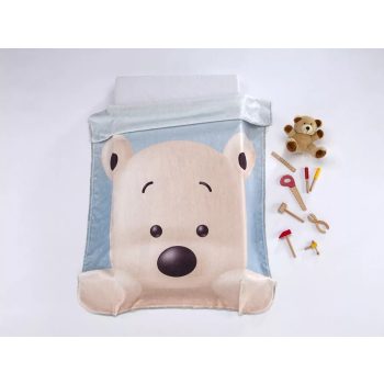 Mora LUMPY P97 pléd 80*110 05-blue - dobozos