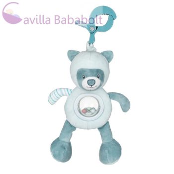   Petite & Mars Rezgő játék csörgővel csíptetőn mackó Mike